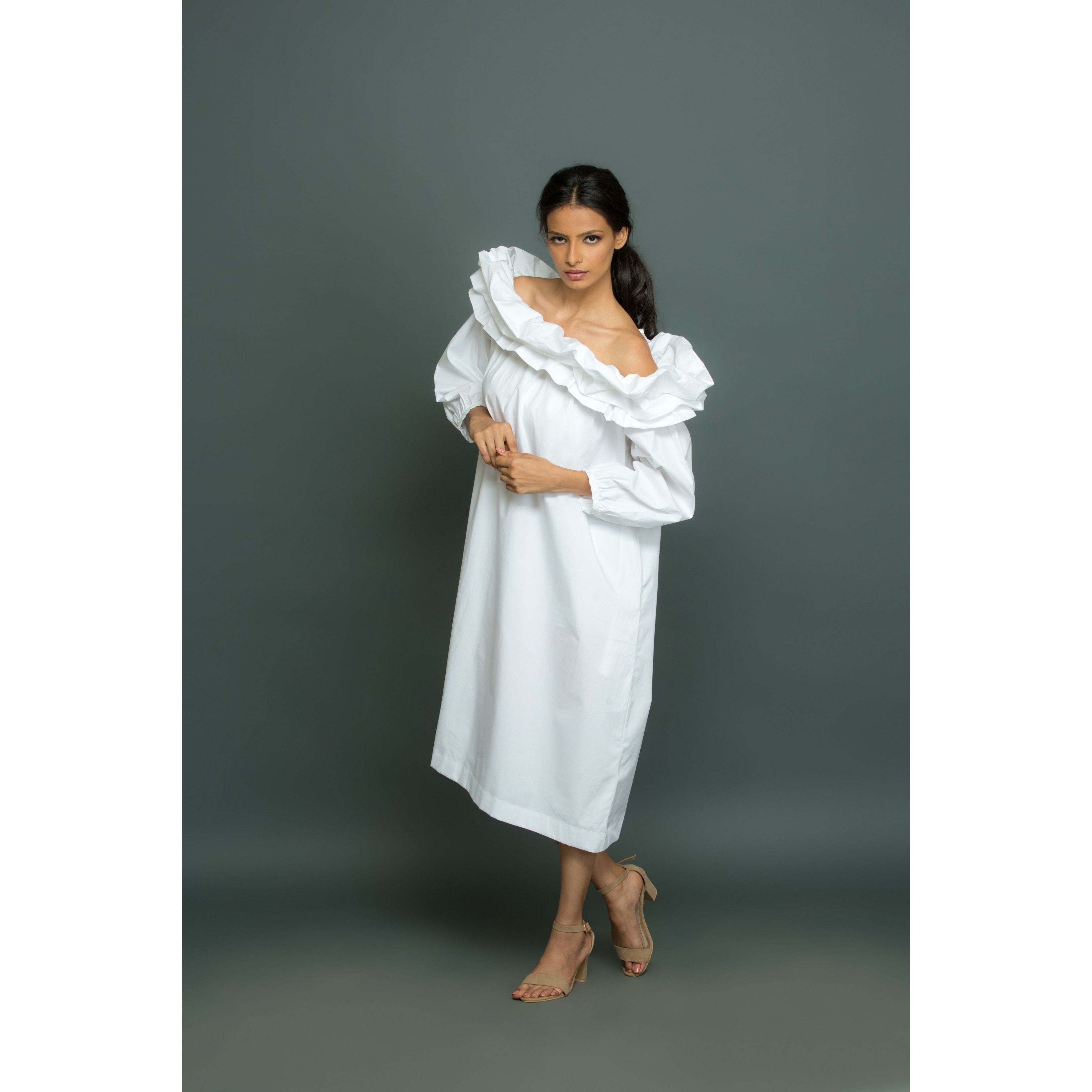 Knee length dress
